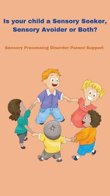 children playing in a  circle Is your child a Sensory Seeker, Sensory Avoider or Both? 