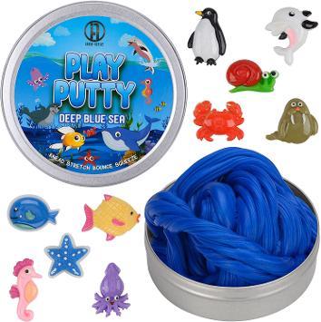 Play Putty Therapy Putty for Kids with Charms Deep Blue Sea Theraputty